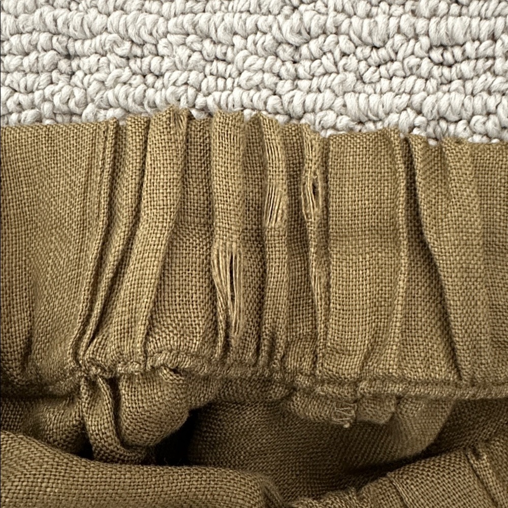 Elizabeth Suzann Andy Palazzo Pants in Olive XS-T - Picture 6 of 6
